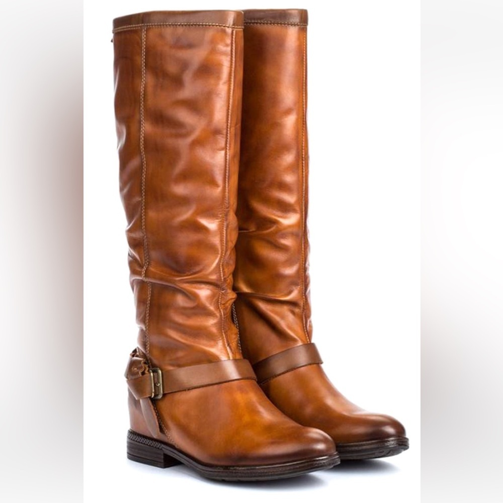 Pikolinos Ordino Tall Leather Boots Size 7
